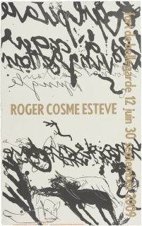 Affiche Roger Èstève